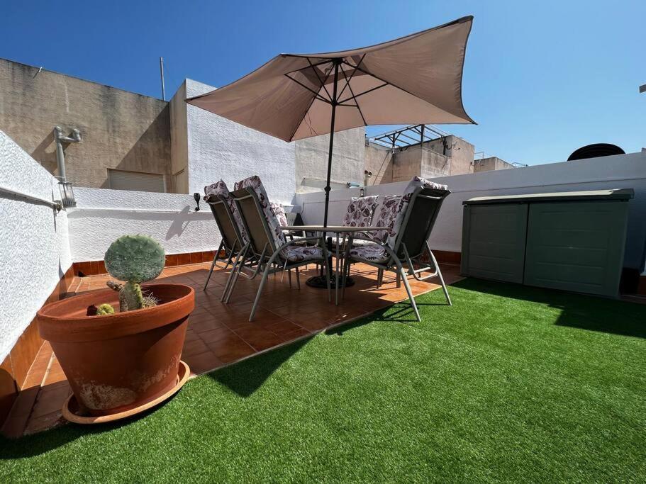 Great Sun Terrace Close To Beach Gran Alacant Exteriör bild