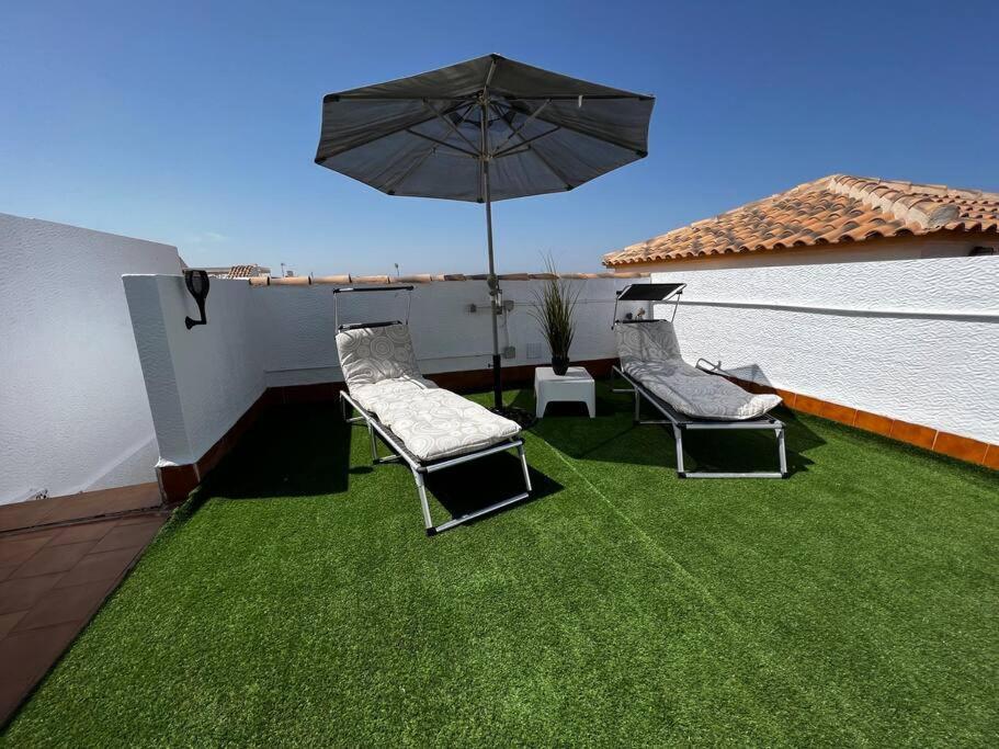 Great Sun Terrace Close To Beach Gran Alacant Exteriör bild